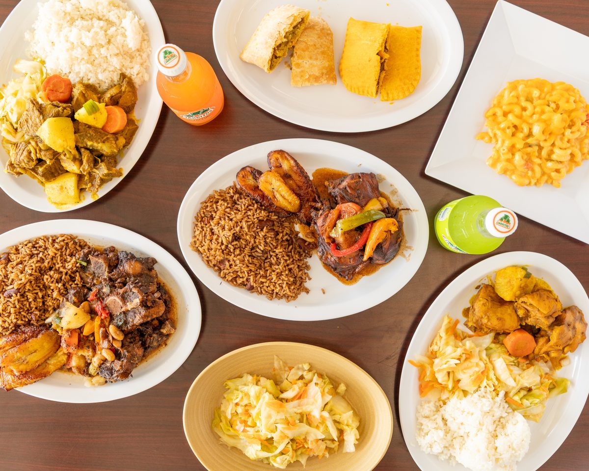 Rasta Pasta, Oxtail, Jerk Chicken