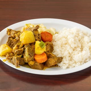 Curry Goat Platter